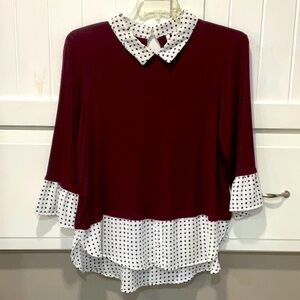 Elle Women's XL Blouse